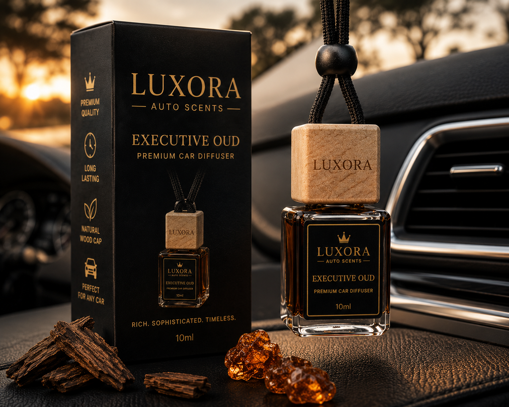 Luxora Executive Oud Premium Hanging Car Diffuser